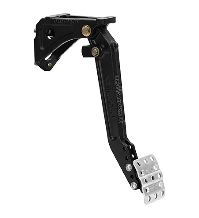 Wilwood WIL340-16381 Adjustable Single Clutch Pedal - Swing Mount - 6.25-7:1