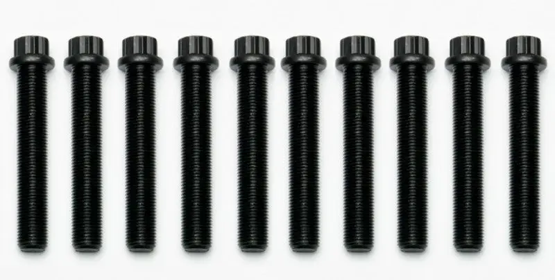 Wilwood WIL230-14566 Bolt Kit 1/2-20x3.00 LG 12 PTCS - 10 Pack Black