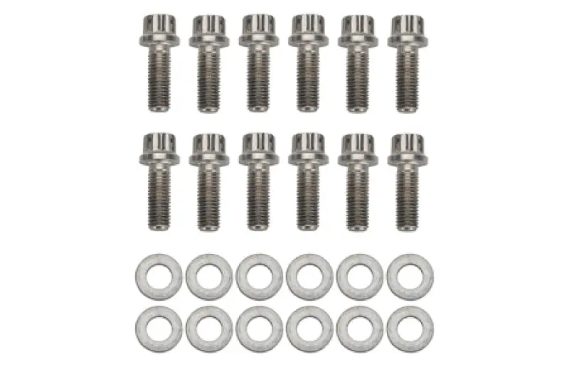 Wilwood WIL230-8217 Bolt Kit - Hat/Rotor 1/4-28x.75 12 Pt Stainless