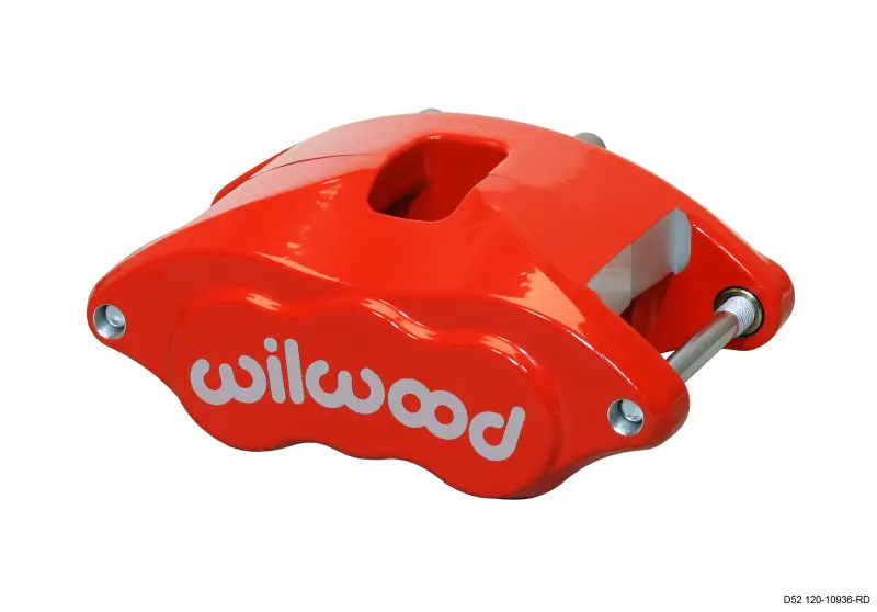 Wilwood WIL120-10936-RD Caliper-D52-Red 2.00/2.00in Pistons 1.28in Disc №1