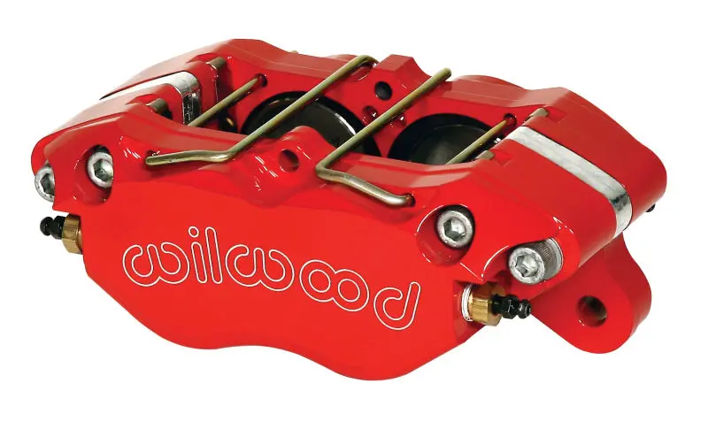 Wilwood WIL120-9693-RD Caliper-Dynapro 5.25in Mount - Red 1.75in Pistons .81in Disc