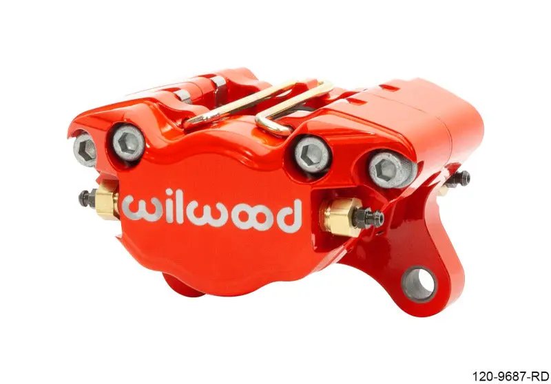 Wilwood WIL120-9687-RD Caliper-Dynapro Single 3.25in Mount 1.75in Pistons .38in Disc