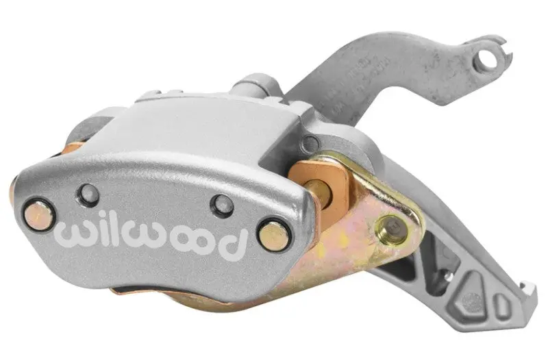 Wilwood WIL120-12070 Caliper-MC4 Mechanical-L/H - Silver No Logo 1.19in Piston .81in Disc