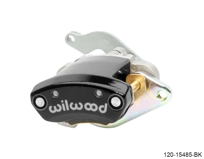 Wilwood WIL120-15485-BK Caliper - MC4 Mechanical Left Hand - Black 1.19in Piston 1.10in Rotor - Black №1