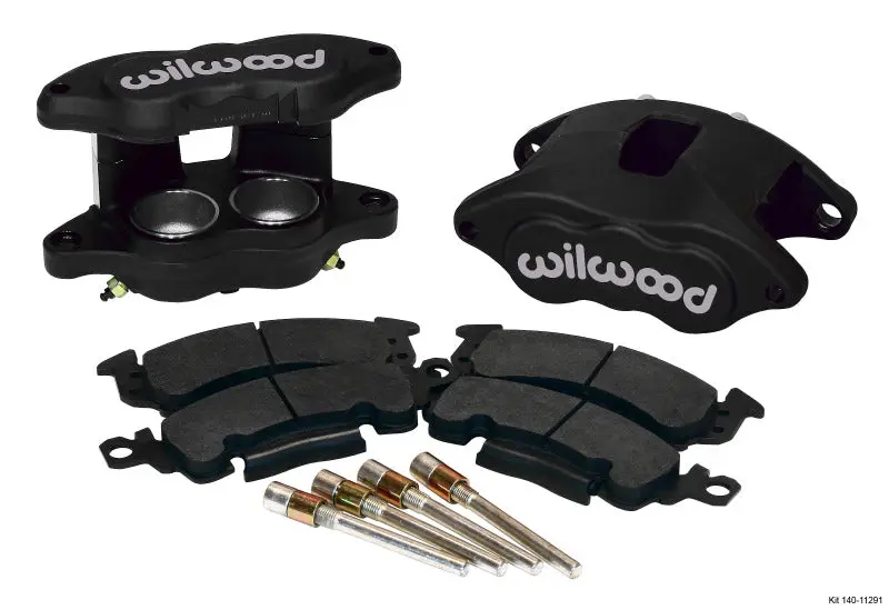 Wilwood WIL140-11291 D52 Front Caliper Kit - Gray Type III Ano 2.00 / 2.00in Piston 1.04in Rotor №1