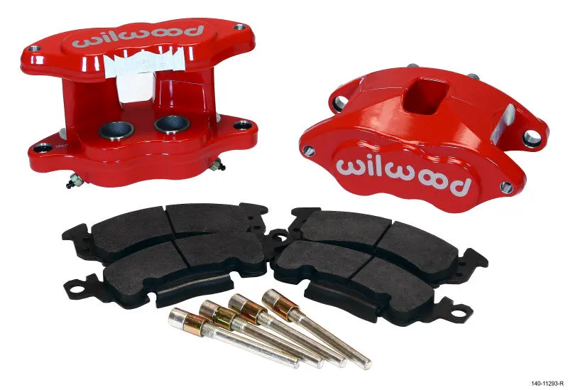 Wilwood WIL140-11293-R D52 Rear Caliper Kit - Red 1.25 / 1.25in Piston 1.04in Rotor №1