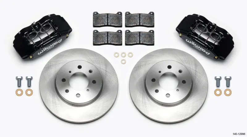 Wilwood WIL140-12996 DPHA Front Caliper & Rotor Kit Honda / Acura W/ 262mm OE Rotor №1