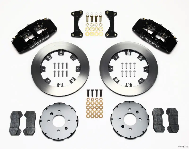 Wilwood WIL140-10735 Dynapro 6 Front Hat Kit 12.19in 94-01 Honda/Acura W/262mm Disc