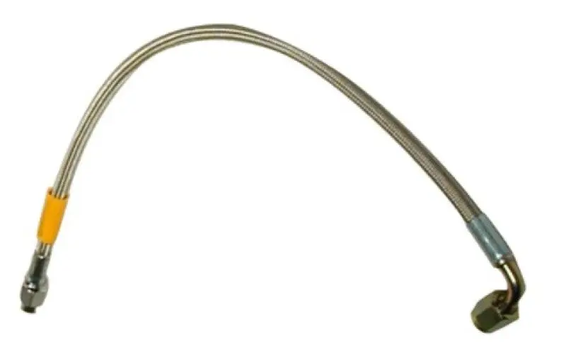 Wilwood WIL220-10848 Flexline Brake Line 18in OAL -3AN To -3AN Female 90 Degree №1