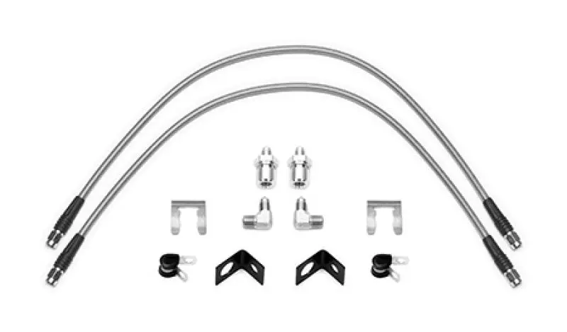 Wilwood WIL220-16439 Flexline Kit 25 Inch 3/8-24 To 90 Degree №1