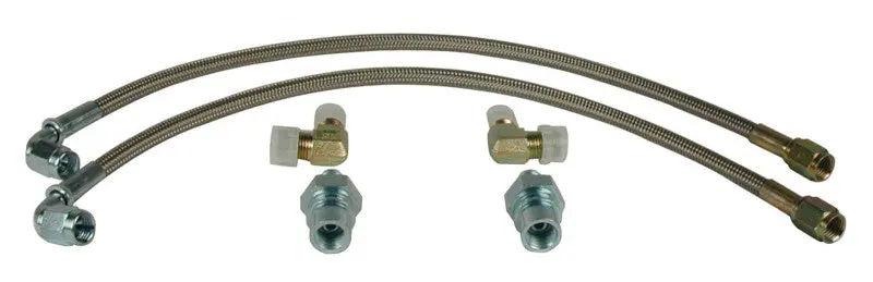 Wilwood WIL220-10509 Flexline Kit 64-72 Most GM 90 Degree Hose End