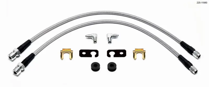 Wilwood WIL220-11980 Flexline Kit Civic 2006-Up Front №1