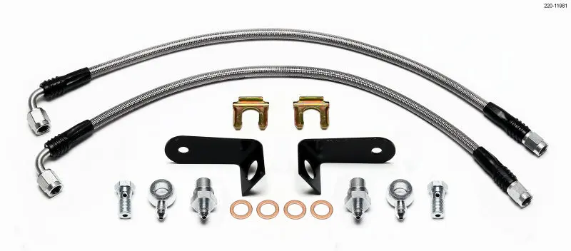 Wilwood WIL220-11981 Flexline Kit Civic 2006-Up Rear