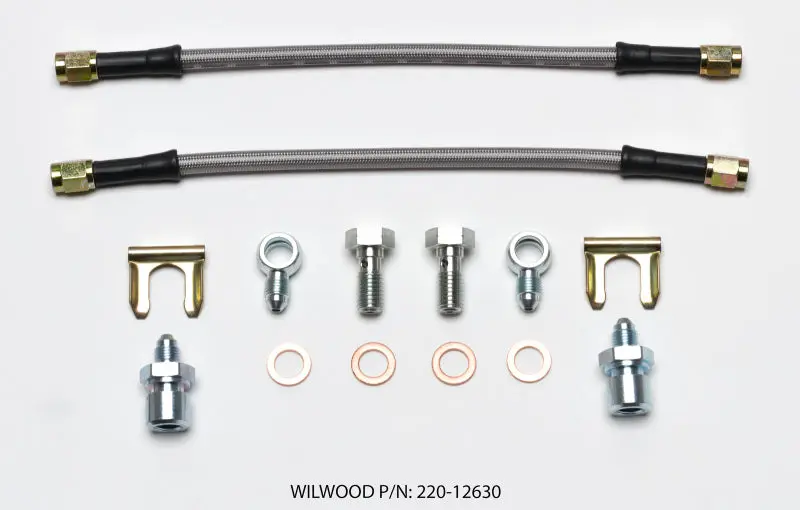 Wilwood WIL220-12630 Flexline Kit D52 Caliper 10in W/ Banjo 10mm -3/8-24 Chassis №1