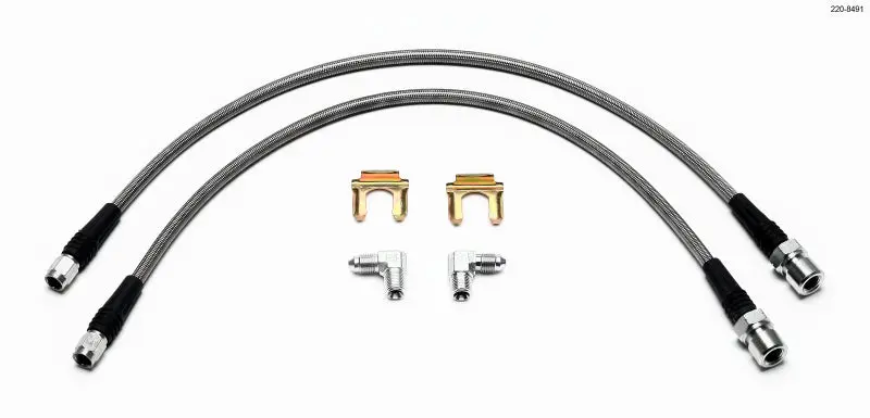 Wilwood WIL220-8491 Flexline Kit Front Mini-Cooper