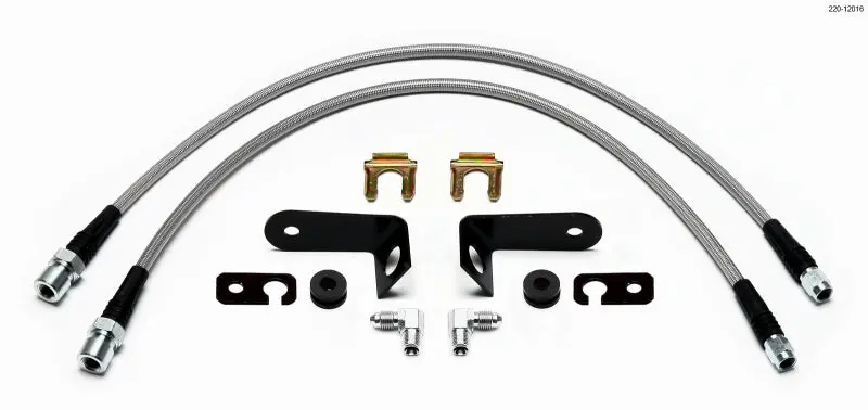 Wilwood WIL220-12016 Flexline Kit Honda CRZ 2011-Up Front