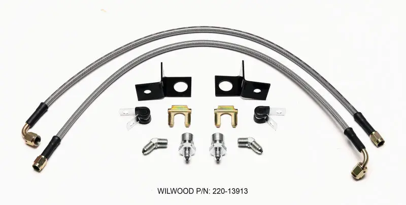 Wilwood WIL220-13913 Flexline Kit Rear 2015-Up Mustang