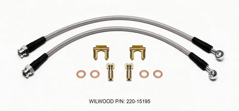 Wilwood WIL220-15195 Flexline Kit Rear C6 Corvette (Non-Z06) №1