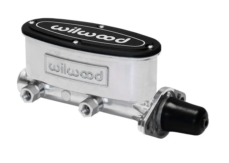 Wilwood WIL260-8556-P High Volume Tandem Master Cylinder - 1 1/8in Bore Ball Burnished