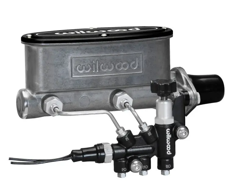 Wilwood WIL261-13269 HV Tandem M/C Kit W L/H Bracket & Prop Valve - 1in Bore №2