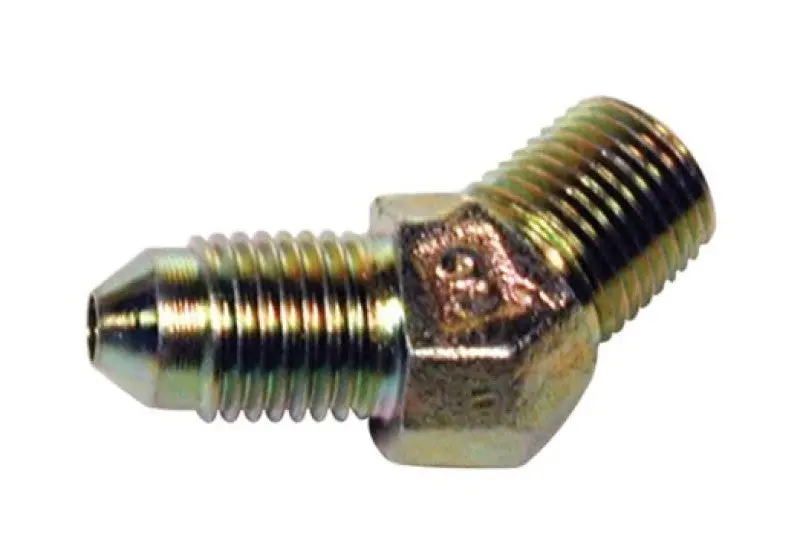 Wilwood WIL220-6412 Inlet Fitting - 1/8-27 NPT To -3 (45)