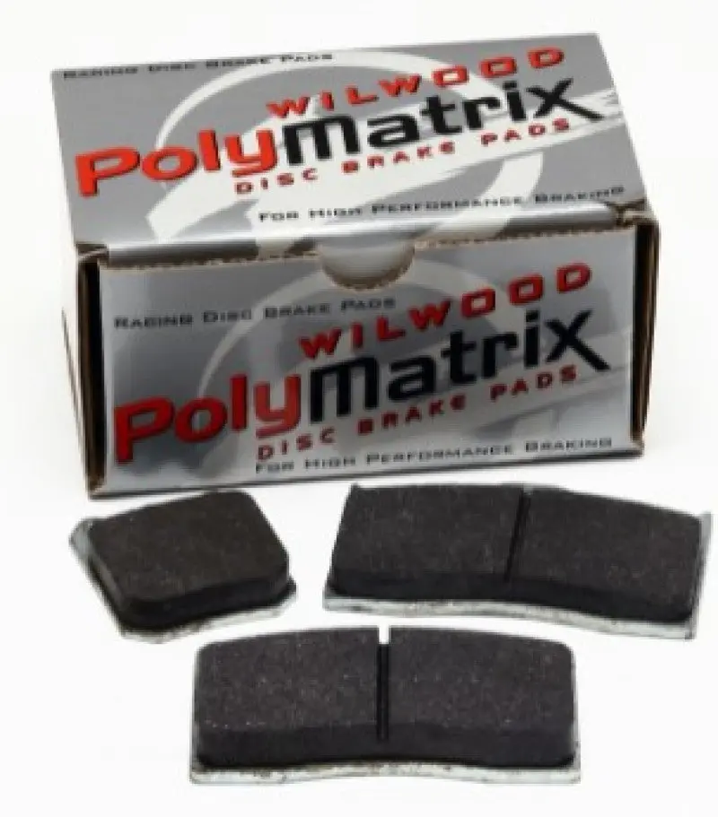 Wilwood WIL15E-6096K PolyMatrix Pad Set - 7112 E DLII BDL Forged Dynalite