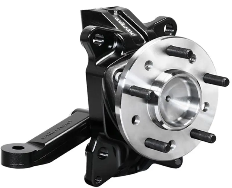 Wilwood WIL831-14201 Spindle Kit Pair W/ Hub & Steering Arm 63-70 C10 Pickup 2.50in Drop №1